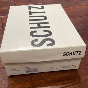 New Schutz (Ariella) Clear Sandals, size 10